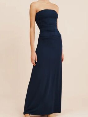 Posse Strapless Jersey Dress NWT